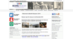 Desktop Screenshot of bexhillmuseum.co.uk